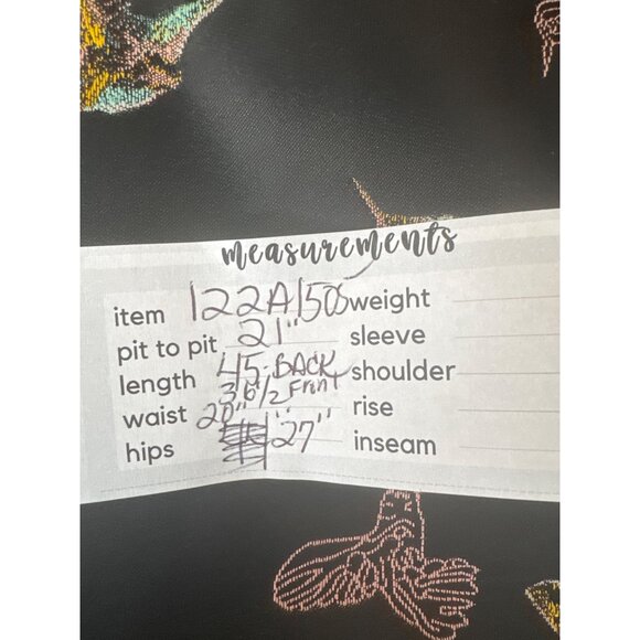 Hutch Black Size 16 Strapless Dress With Multicolor Bird Print Size - Picture 14 of 16